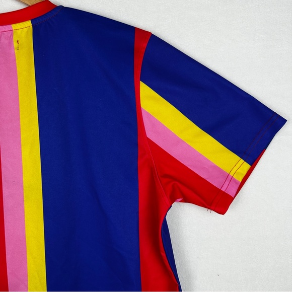 Odd Culture Cool Bear Tee Shirt Men's Size XL Multicolor Color block Y2K Retro - Picture 10 of 16